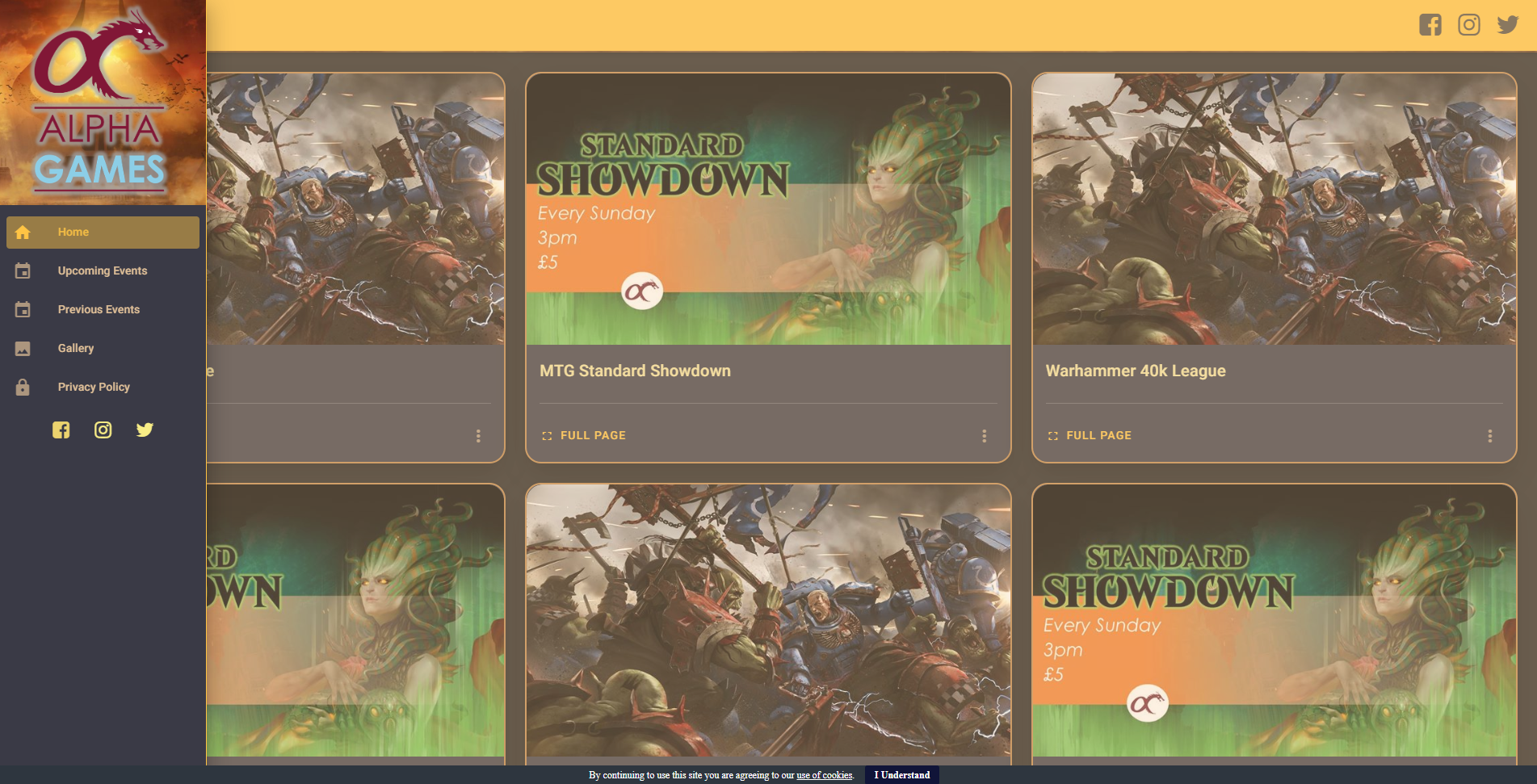 alpha games screenshot
